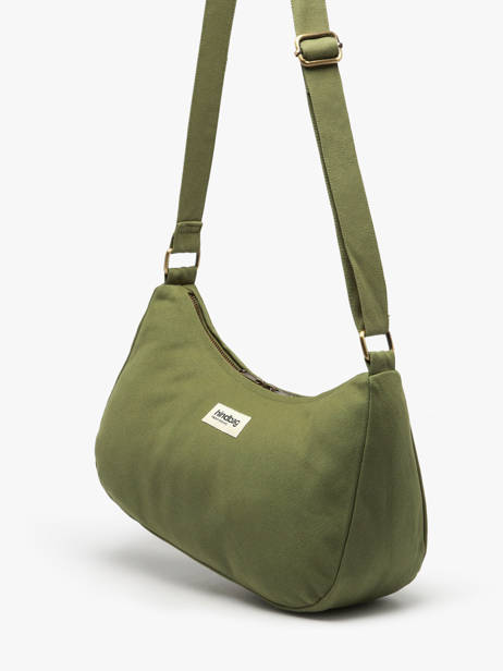 Sac Bandoulière Best Seller Coton Hindbag Vert best seller ROSA vue secondaire 1