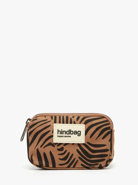 Portemonnee Hindbag Bruin tigre TI