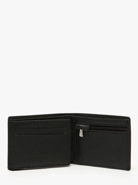 Portemonnee Leder Hexagona Zwart disponible 468442 ander zicht 1