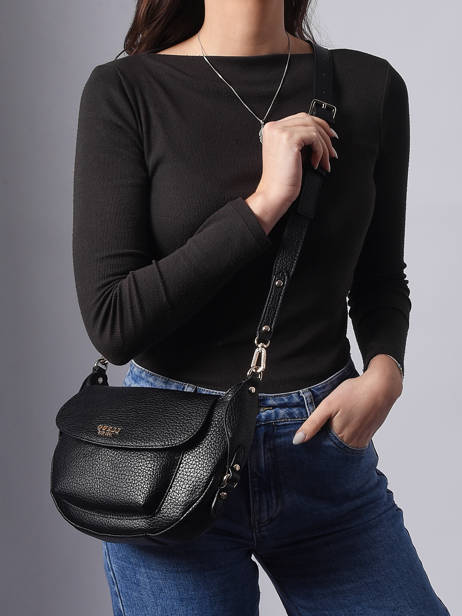 Cross Body Tas Marsha Guess Zwart marsha BG950119 ander zicht 1