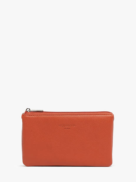 Portemonnee Confort Leder Hexagona Oranje confort 37981
