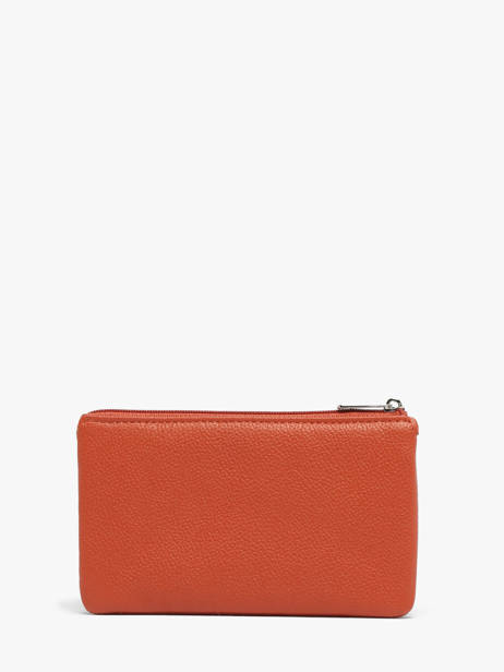 Portemonnee Confort Leder Hexagona Oranje confort 37981 ander zicht 2