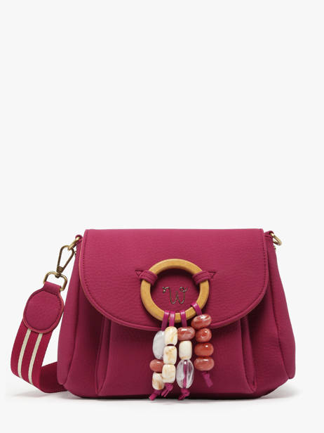 Cross Body Tas Camomille Pearl Woomen Roze camomille pearl WCAE06