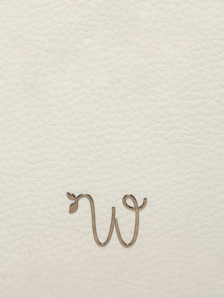Schoudertas Woomen Beige camomille pearl WCAE07 ander zicht 5