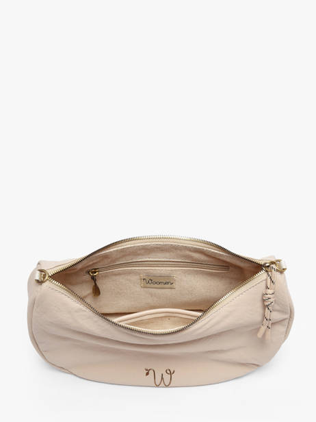 Sac Bandoulière Primevere Nylon Woomen Beige primevere WPRI19 vue secondaire 3