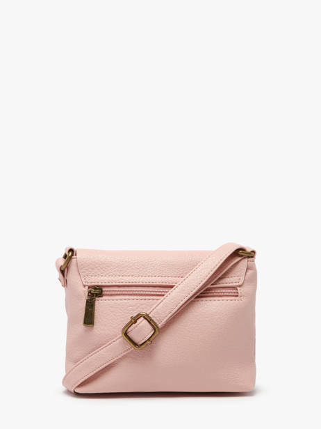Cross Body Tas Soft Mandoline Roze soft MD1309 ander zicht 3