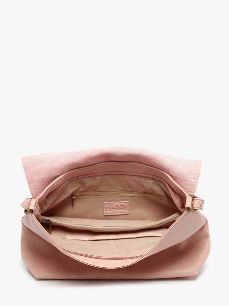 Cross Body Tas Soft Mandoline Roze soft MD5231 ander zicht 2