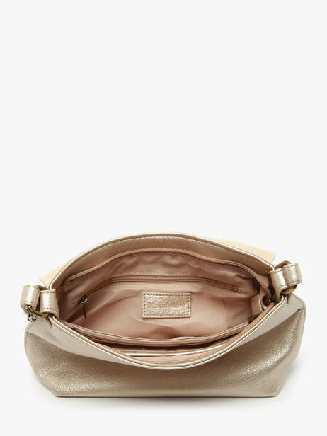 Sac Bandoulière Soft Mandoline Or soft MD5239 vue secondaire 2