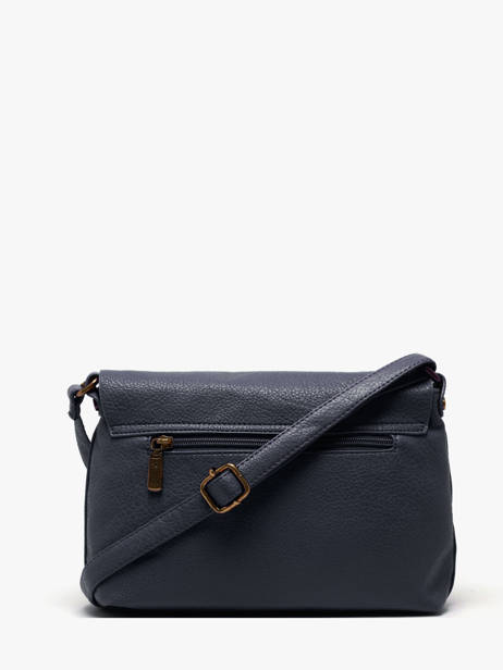 Cross Body Tas Soft Mandoline Blauw soft MD5239 ander zicht 3