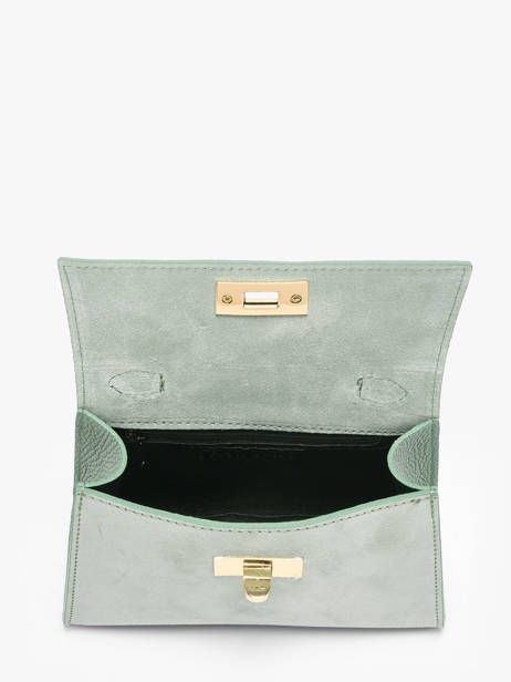 Schoudertas Velvet Caviar Leder Milano Blauw velvet caviar VC25116 ander zicht 2