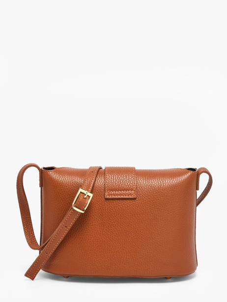 Cross Body Tas Velvet Caviar Leder Milano Bruin velvet caviar VC25115 ander zicht 4