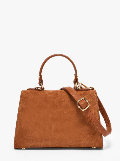 Sac Porté épaule Velvet Caviar Cuir Milano Marron velvet caviar VC25116 vue secondaire 4