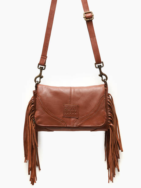 Sac Bandoulière Dakota Cuir Basilic pepper Marron dakota BDAK43 vue secondaire 1