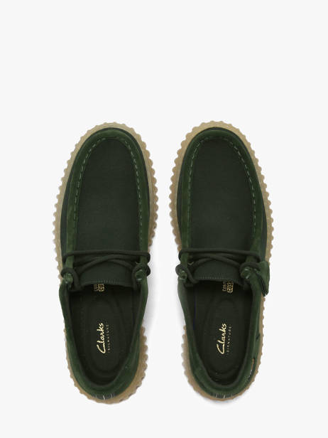Derby Veterschoenen Clarks Groen men 26186160 ander zicht 3