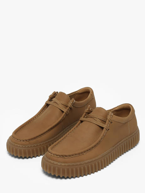 Derby Veterschoenen Uit Leder Clarks Bruin men 26186161 ander zicht 1