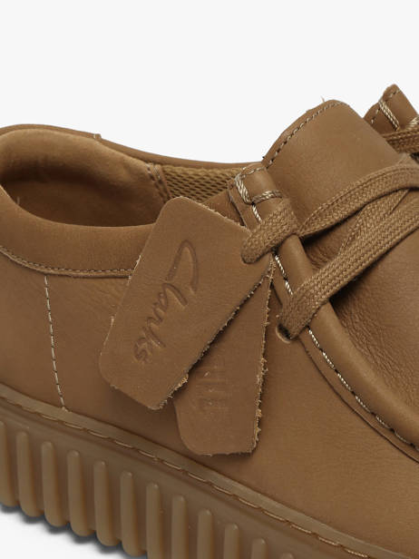 Derby Veterschoenen Uit Leder Clarks Bruin men 26186161 ander zicht 2