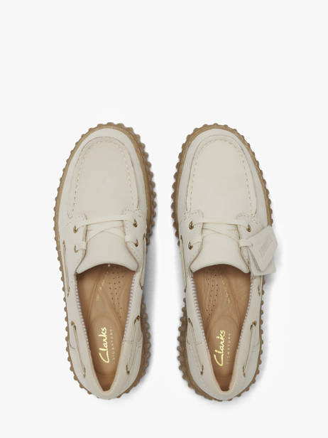 Bootschoenen Met Platformzool Uit Leder Clarks Beige women 26186302 ander zicht 3