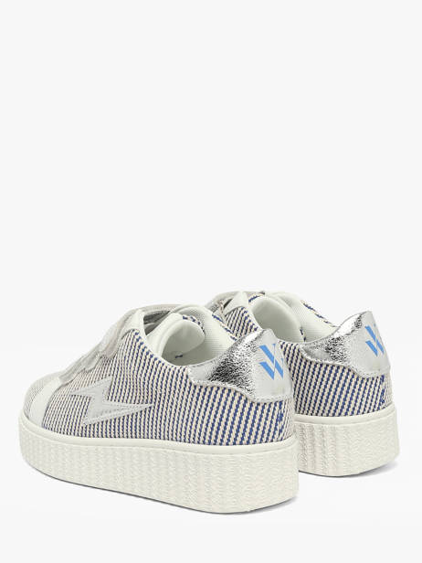 Sneakers Vanessa wu Blauw women BK2833BL ander zicht 2