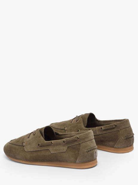 Chaussures Bateau En Cuir Tamaris Vert accessoires 44 vue secondaire 2