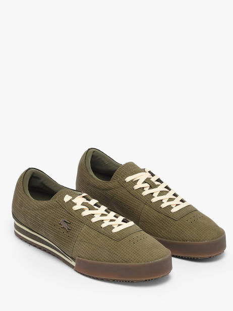 Sneakers Uit Leder Lacoste Groen men 1SMA0067 ander zicht 1