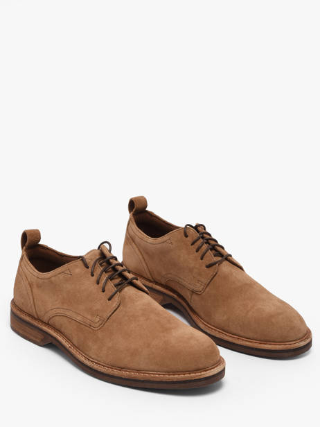 Stadsschoenen Uit Leder Clarks Bruin men 26186448 ander zicht 1