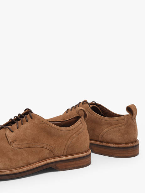 Stadsschoenen Uit Leder Clarks Bruin men 26186448 ander zicht 2