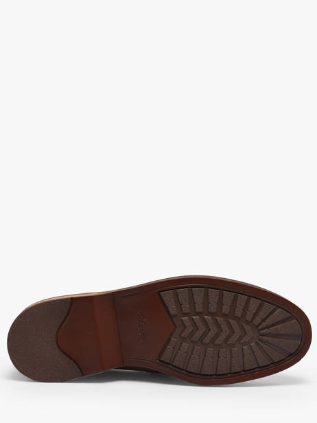 Mocassins Uit Leder Clarks Bruin men 26186450 ander zicht 4