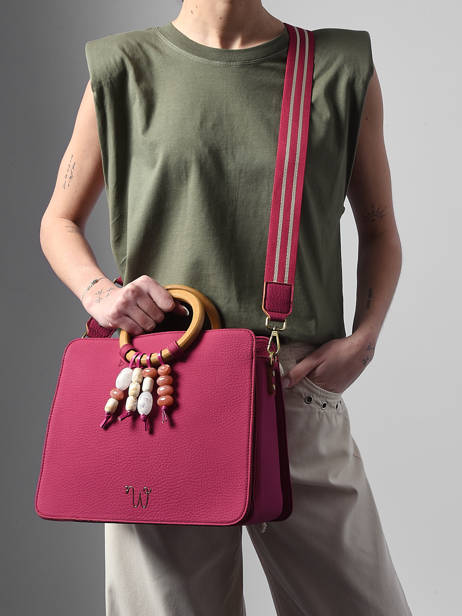 Handtas Camomille Pearl Woomen Roze camomille pearl WCAE1M ander zicht 2