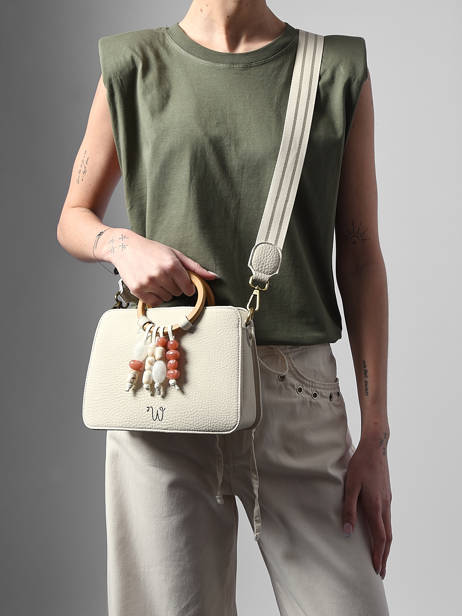 Cross Body Tas Camomille Pearl Woomen Beige camomille pearl WCAE1S ander zicht 2