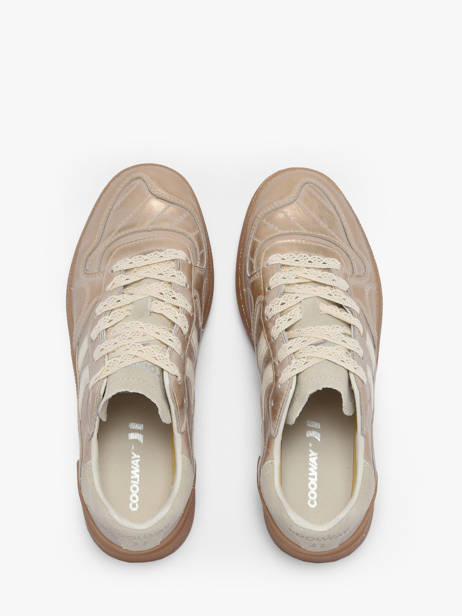 Sneakers En Cuir Coolway Rose women 7653403 vue secondaire 3