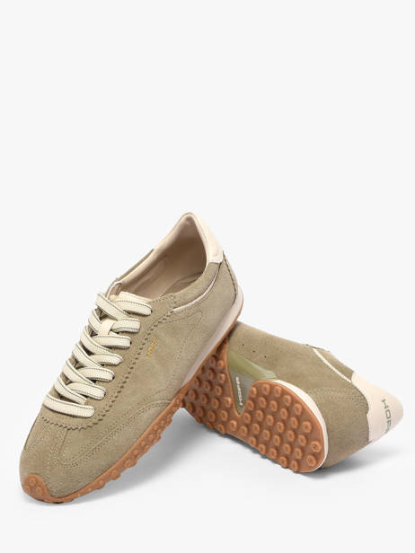 Sneakers Uit Leder Hoff Groen women 22561025 ander zicht 2