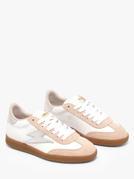 Sneakers Uit Leder Semerdjian Wit women EMILY312 ander zicht 1