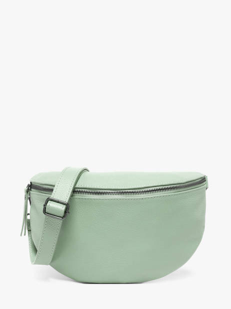 Heuptasje Caviar Leder Milano Groen caviar CA21123