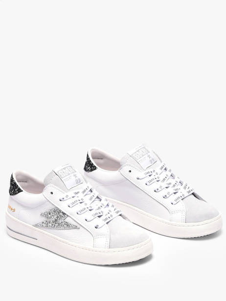 Sneakers En Cuir Semerdjian Blanc women MAYAC782 vue secondaire 1
