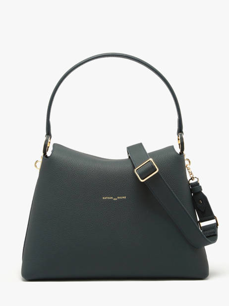 Schoudertas Camelia Leder Nathan baume Blauw eden 5 ander zicht 4