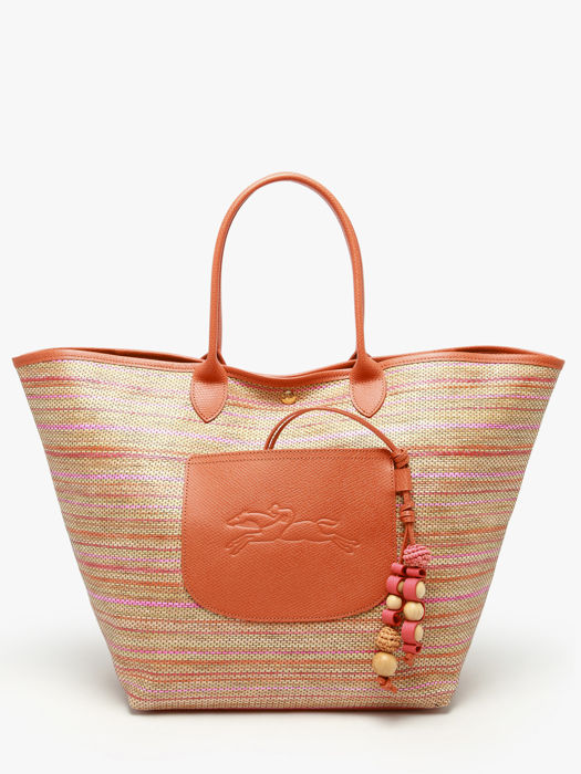 Longchamp Le panier pliage rainbow Besace Orange