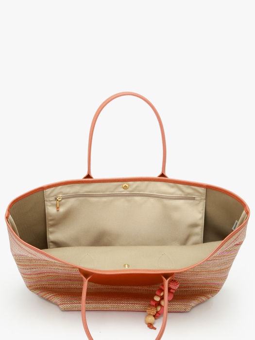 Longchamp Le panier pliage rainbow Besace Orange