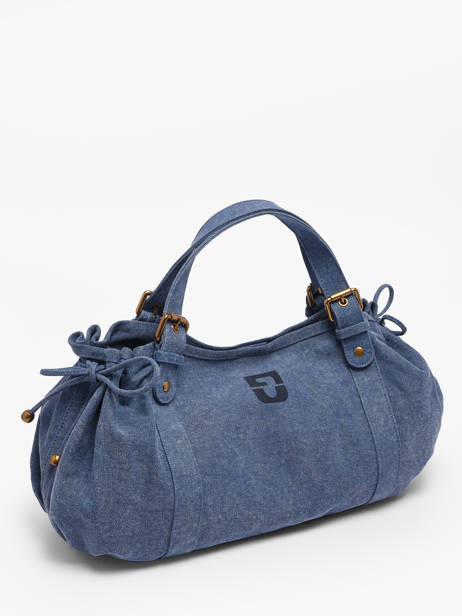 Sac Porté épaule Canvas Coton Gerard darel Bleu canvas D489 vue secondaire 1