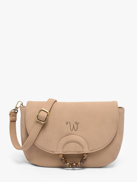 Sac Bandoulière Neflier Pearl Woomen Beige neflier pearl WNEP04