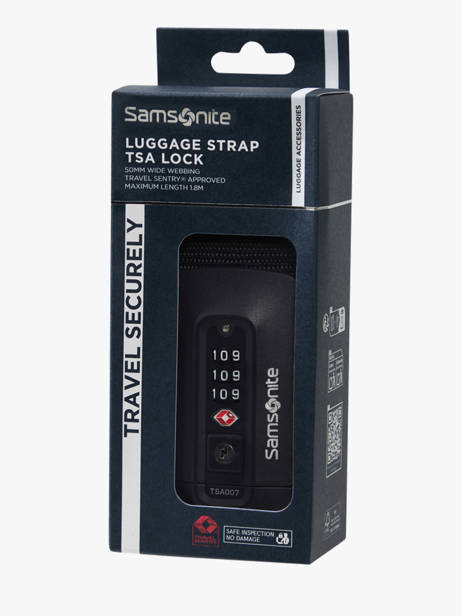 Bagageriem Samsonite Zwart ta revolution 155591 ander zicht 2