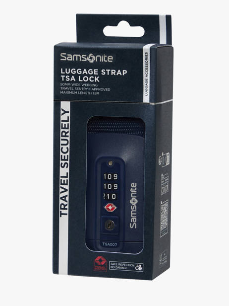 Bagageriem Samsonite Blauw ta revolution 155591 ander zicht 2