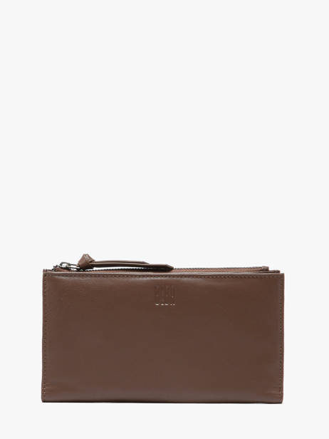 Portefeuille Leder Biba Bruin wallet VAW2L