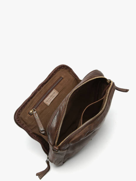 Sac Bandoulière Heritage Biba Marron heritage BT32 vue secondaire 2