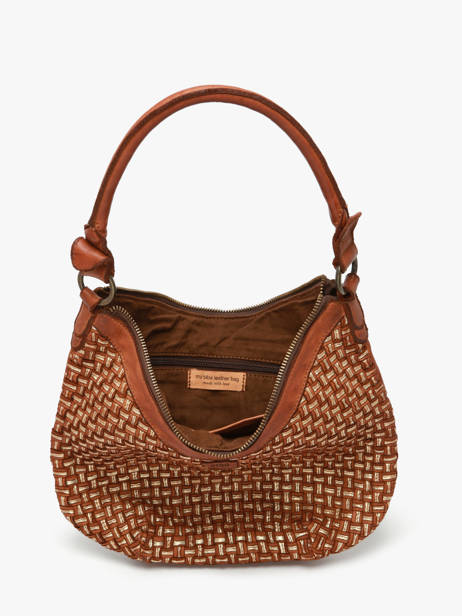 Sac Bandoulière Heritage Biba Marron heritage KAB23L vue secondaire 2