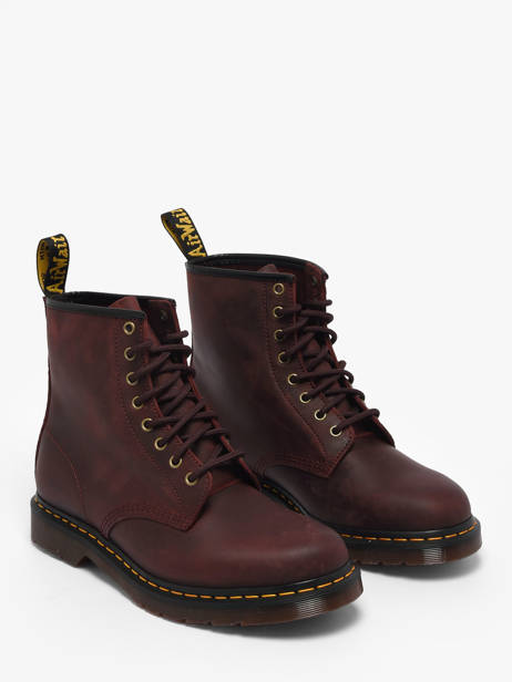 Boots Uit Leder Dr martens Bruin men 11822609 ander zicht 1