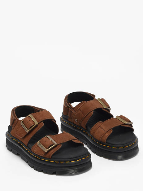 Sandalen Met Platformzool Uit Leder Dr martens Bruin women 42853200 ander zicht 1