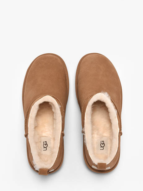 Chaussons En Cuir Ugg Marron men 1180190 vue secondaire 3