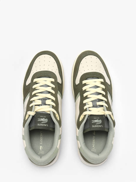 Sneakers En Cuir Lacoste Vert men 1SMA0100 vue secondaire 3