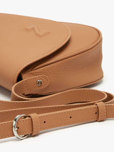 Sac Bandoulière Sunny Cuir Nathan baume Marron n city 6 vue secondaire 2