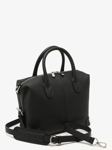Sac Porté Main Drive Cuir Nathan baume Noir drive 1 vue secondaire 1